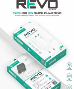 REVO iPhone Charger – Fast Charging USB Adapter with Lightning Cable – Safe & Reliable Power Charging