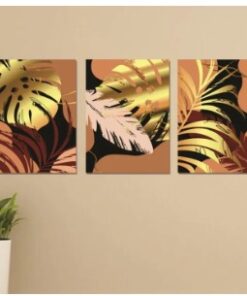 Set of 3 Premium Wooden Wall Art Photo Tile Frames (8×11 Inches) – Spiritual Home Décor