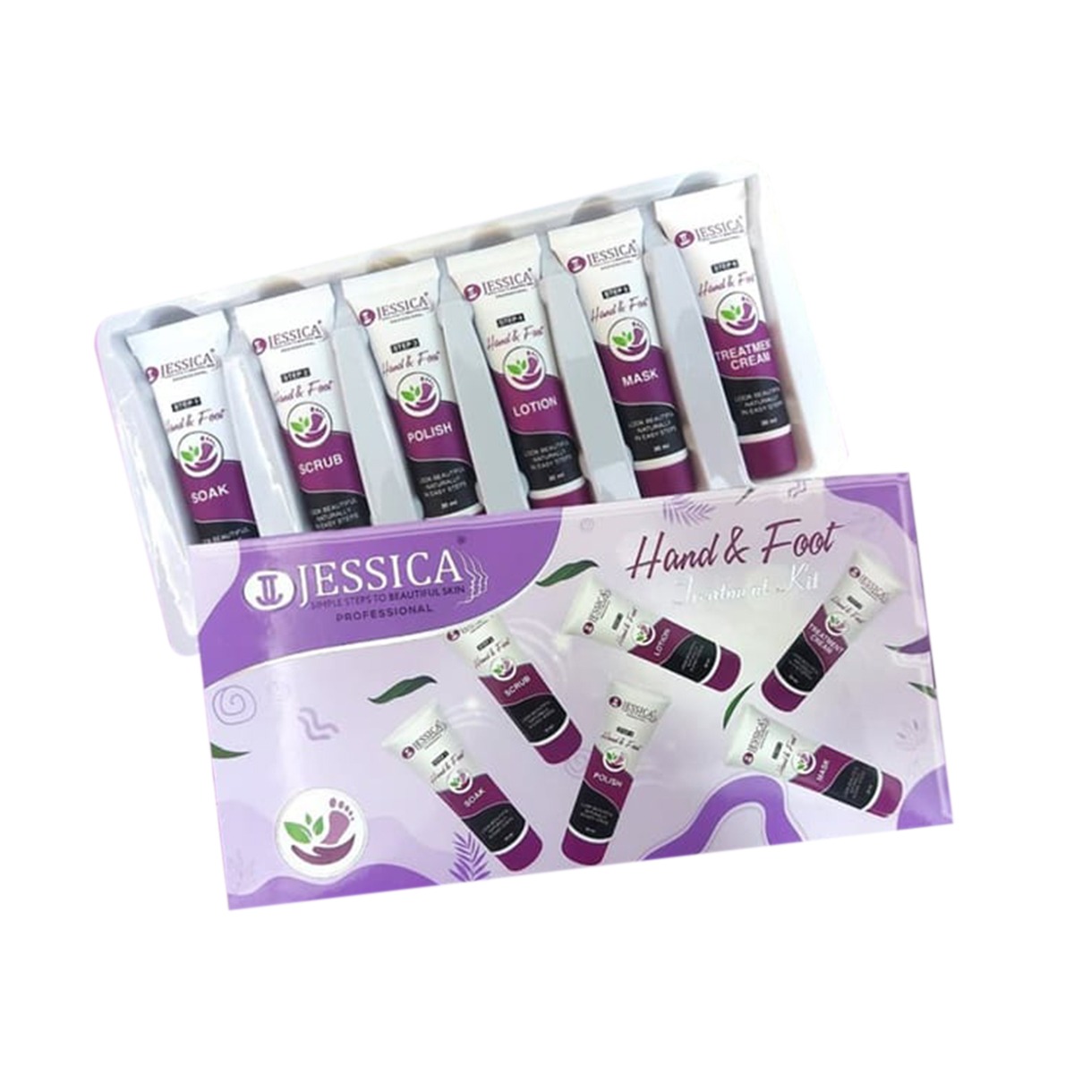 Jessica Hand & Foot Treatment Kit – 30ml Each Tube | Complete 6-Step Professional Care Set - Image 4