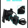 Motorcycle Mobile Holder With Charger Aluminium Body Durable And Convenient - Image 2