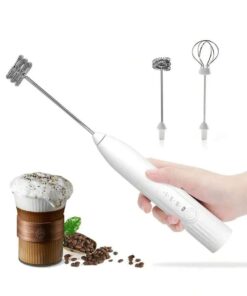 Electric Coffee Beater | Handheld Milk Frother & Mini Blender | Powerful Foam Maker for Coffee