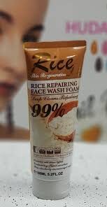 Yardlie Professional Rice Repairing Face Wash Foam 150ml Professional Rice Repairing Face Wash Foam with Kojic Acid