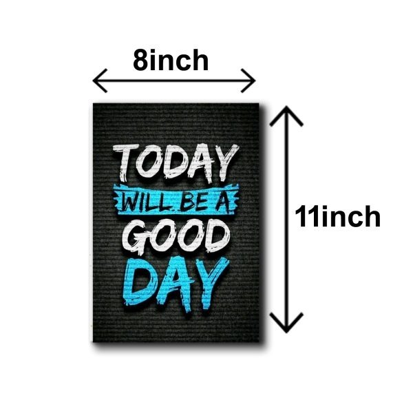 Set Of 6 Motivational Wooden Canvas Frames For Wall Decore 8x11 inches size / Sticky Phototiles Frames - Image 2
