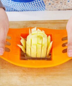 Multifunctional Potato Cutter and French Fry Maker – Stainless Steel Vegetable and Fruit Slicer