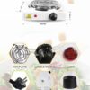 Electric Stove For Cooking - Hot Plate Heat Up In Just 2 mins - Easy to Clean -Metal Body (random color ) - Image 2