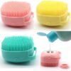 Combo Deal Of Silicone Back Scrubber And Silicone Bath Brush - Soft Body Exfoliating Shower Tools For Effective Cleaning And Skin Massage - Image 3