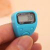 Digital Finger Counter LED Electronic Tasbeeh & Tally Counter 99999 Counts | Random Color - Image 3