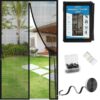 Magnetic Mosquito Mesh Door Net – Hands-Free Automatic Closing Insect Screen - Image 3