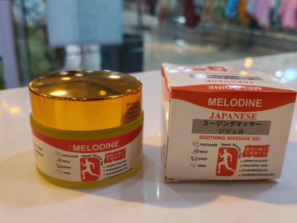 Melodine Japanese Soothing Massage Gel (50g) – For Neck, Shoulder, Knee & Muscle Pain Relief - Fast Acting - Image 4