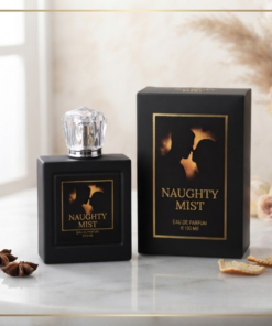 Naughty Mist Luxury Eau De Parfum 100ml Black Bottle Warm Sweet Sensual Unisex Fragrance