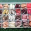576 Pcs Multicolor Stick-On Artificial Nails Box with Free Glue - Image 3