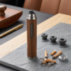 Premium Handheld Ashless Cigarette Holder – Portable Wooden Anti-Ash Car & Desktop Smoking Sleeve Protective Cover - Image 3