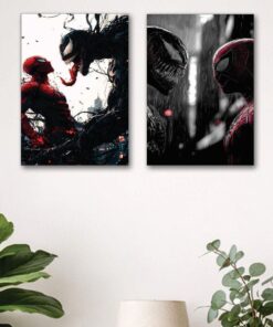 Set of 2 Premium Wall Art Photo Tiles – Modern Home Decor Sets 8x11