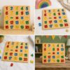 Math Puzzle Board Game - Educational Wooden Learning Toy Crafted From MDF Wood For Children And Mathematical Skills Development - Image 2