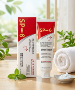 Premium SP-6 Ultra Whitening Probiotic Toothpaste – Advanced Stain Removal & Fresh Breath Oral Care