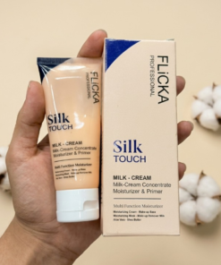 Flicka Silk Touch Milk Cream Concentrate Multi Function Moisturizer And Primer With Aloe Vera And Shea Butter
