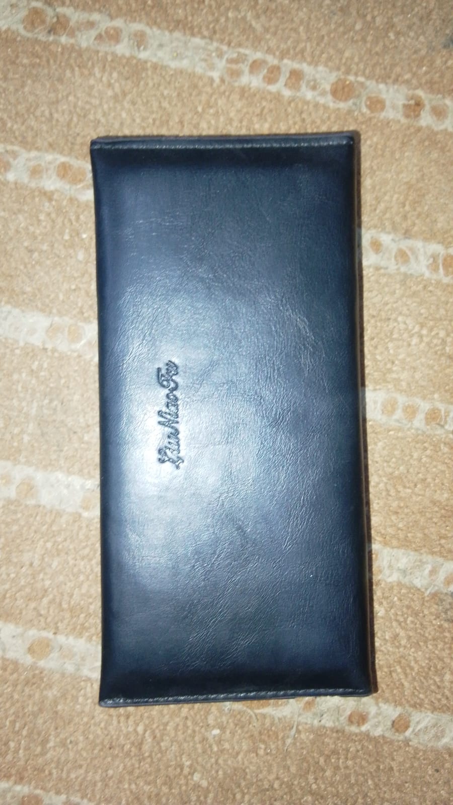 Premium Genuine Black Leather Long Wallet – Elegant Bi-Fold Business Clutch & Travel Organizer for Men - Image 4