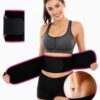 Waist Trimmer Belt for Men & Women | Sweat Belt for Workout & Gym | Adjustable Tummy Support Belt | Free Size | Pack of 1 - Image 4