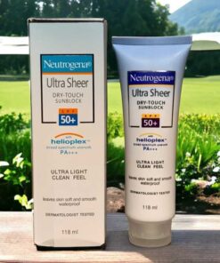 Neutrogena Ultra Sheer Sunblock Liquid 118ml Lightweight Broad Spectrum Protection