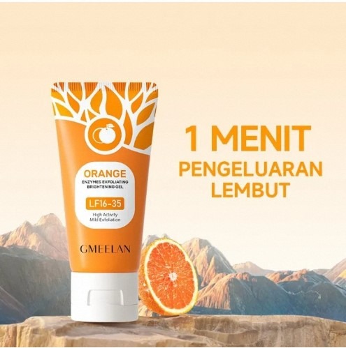 Orange Enzymes Exfoliating Brightening Gel (LF16-35) – High Activity Mild Exfoliation Skincare Gel - 50g - Image 2