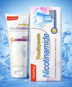 GuanJing Nicotinamide Teeth Whitening Toothpaste – Natural Organic Ingredients for Fresh Breath