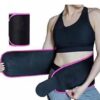 Waist Trimmer Belt for Men & Women | Sweat Belt for Workout & Gym | Adjustable Tummy Support Belt | Free Size | Pack of 1 - Image 3