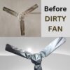 Ceiling Fan Cover Dust Proof Lightweight Durable Washable Easy To Install Protects Against Dust Dirt Stains - Image 2