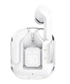 Air 31 Original Wireless Earbuds Bluetooth Earphones - Transparent HIFI Headphones With LED Power Digital Display And Stereo Sound (Random Color)