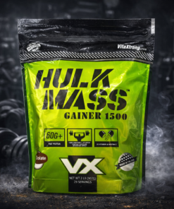 VitaXtrong VX Hulk Mass Gainer 1500 Dietary Supplement Heavy Weight Builder – 2 LBS (907g)