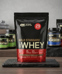 Optimum Nutrition (ON) Gold Standard 100% Whey Protein Powder – Double Rich Chocolate
