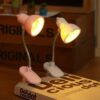 Portable LED Reading Lamp With Clip - Lightweight Flexible Night Book Light For Eye Care Comfortable Bedtime Reading And Travel (Random Color) - Image 3