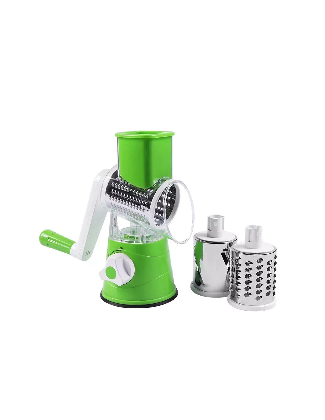 Manual Vegetable Drum cutter Slicer Multifunctional Round Slicer Kitchen Gadget (random color) - Image 2