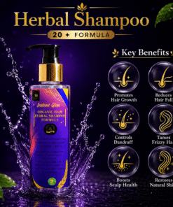 Instant Glow Herbal Shampoo 20+ Formula 150ml | Organic Herbal Hair Shampoo for Hair Growth & Hair Fall Control | Dandruff & Frizz Control | Scalp Nourishing Shampoo