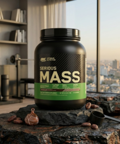 Optimum Nutrition Serious Mass Weight Gainer Powder Chocolate Flavor 2.2 Pounds 1 Kg High Calorie Supplement