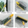 3-in-1 Wiper Brush Extendable | Viper Broom Brush 3in1 | Dual Purpose Cleaning Tool With Strong Bristles And Built In Wiper Blade - Image 2