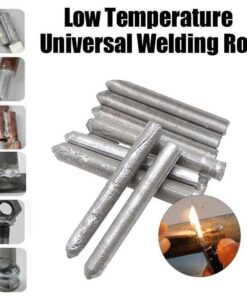 High Strength Low Temperature Aluminum Welding Rods 3 Pcs Set Professional Metal Repair And Brazing Solution