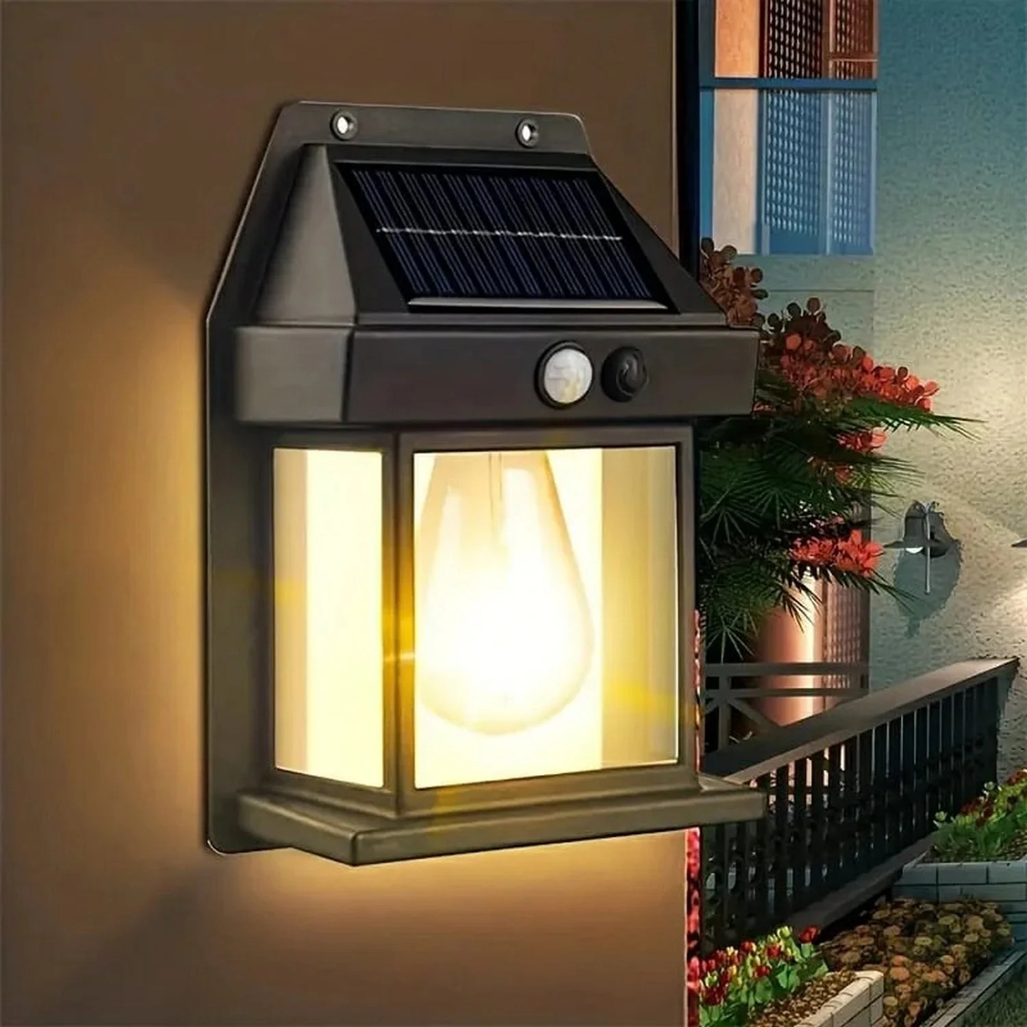 Solar Charge Motion Sensor Solar Waterproof Wall Lamp 888 Big Size Durable Comfortable Stylish Affordable Practical Choice Reliable Performance - Image 3