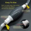 Manual Fuel Transfer Pump Kit for Petrol Diesel Oil Liquid Water Fish Tank - 1.5 mtr - Image 4