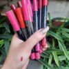 Huda Beauty Matte Color Lipstick Pencils Set Of 12 Long Lasting Waterproof Non Sticky Smooth Application For All Occasions - Image 4