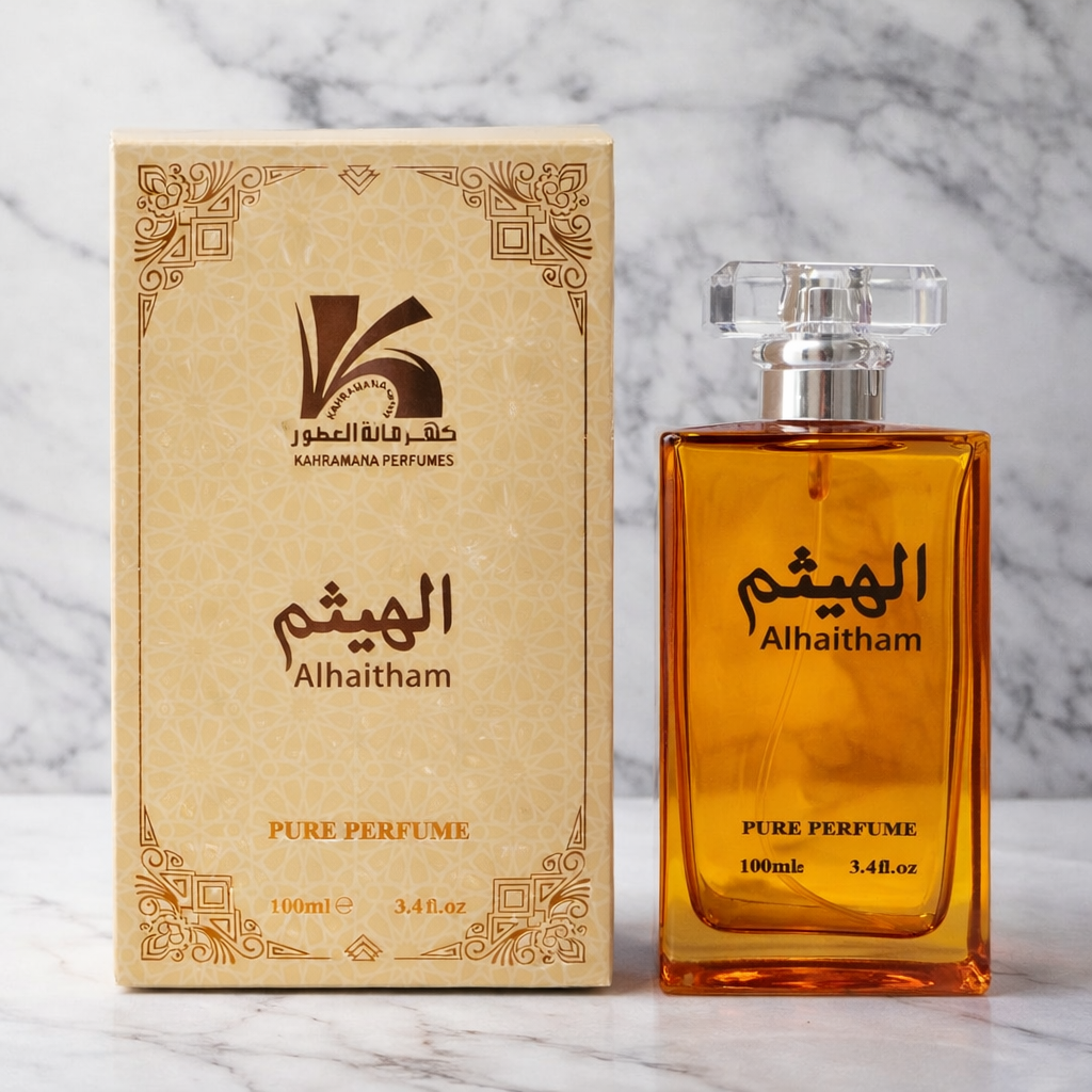 Alhaitham Pure Perfume by Kahramana Perfumes – Luxury Long-Lasting Arabic Fragrance Spraymium Fragrance Spray - 100ml - Image 2