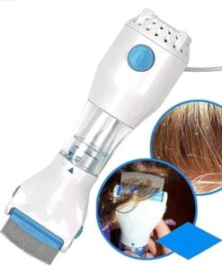 Anti Lice Metal Comb with 4 Filters | Stainless Steel Fine Tooth Head Lice & Nit Removal Comb