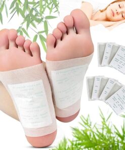 Kiyome Kinoki Detox Foot Pads 10 Pcs Night Use Cleansing Patches For Relaxation Foot Care And Stress Relief - Personal Care Product