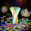 Deno Swim Premium Glow Sticks Party Pack (50pcs in 1 Box) – 8 Hours Long-Lasting Glow