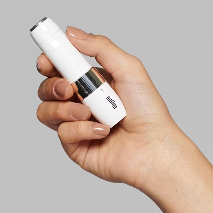 Braun Face Mini Hair Remover FS1000 with Smartlight – Electric Facial Hair Remover for Women - Image 3