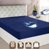 Waterproof Mattress Protector Size 72x78 Durable Soft Comfortable Breathable Fabric Easy To Clean | Random Color - Image 2