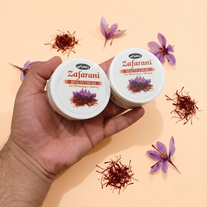 Zafarani Beauty Cream Whitening And Glowing Skin Care Formula For Radiant Smooth And Even Complexion ~ 75G - Image 2