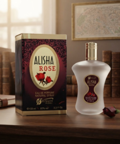 Alisha Rose Eau De Perfume By Hunaidi 100ml Is A Luxurious Fragrance Crafted To Enhance Elegance And Confidence.