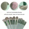 13 Piece Makeup Brush Set With Matching Storage Pouch Professional Soft Bristles For Blending Contouring And Daily Use | Random Color - Image 2