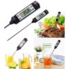 TP101 Digital Food Thermometer with Stainless Steel Probe | Kitchen BBQ Meat Cooking Baking Milk Oil Water Temperature Meter - Image 2