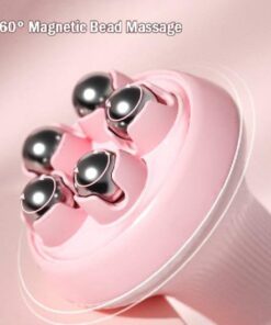 360 Roller Manual Hand Massager Handheld Massage Ball Full Body Pain Relief Neck Back Shoulder Leg And Foot (Random Color)